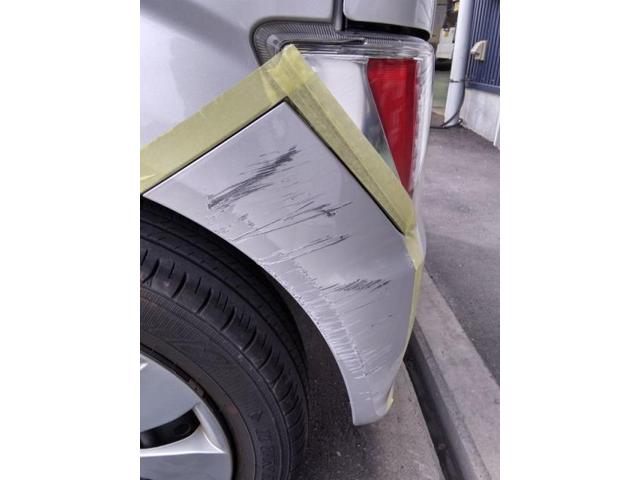 スズキ　ワゴンＲ　リヤバンパーキズ・へこみ直し　豊橋市カーコンビニ倶楽部