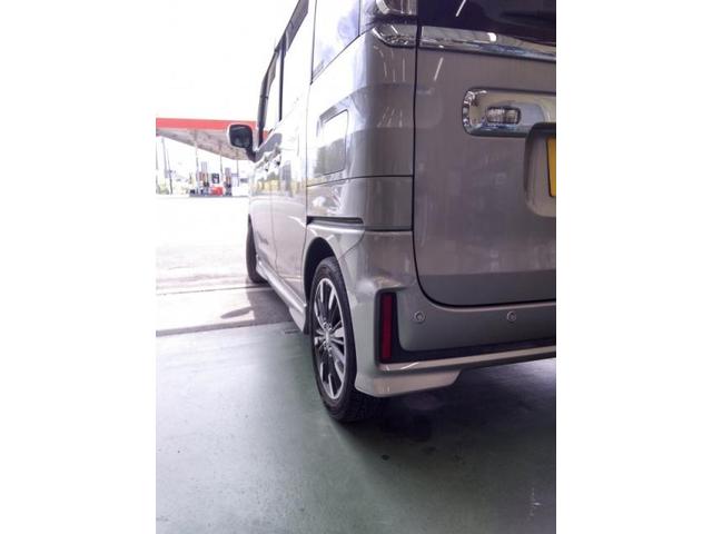 スズキ　スペーシアカスタム　バンパーがりキズ・へこみ直し　豊橋市カーコンビニ倶楽部