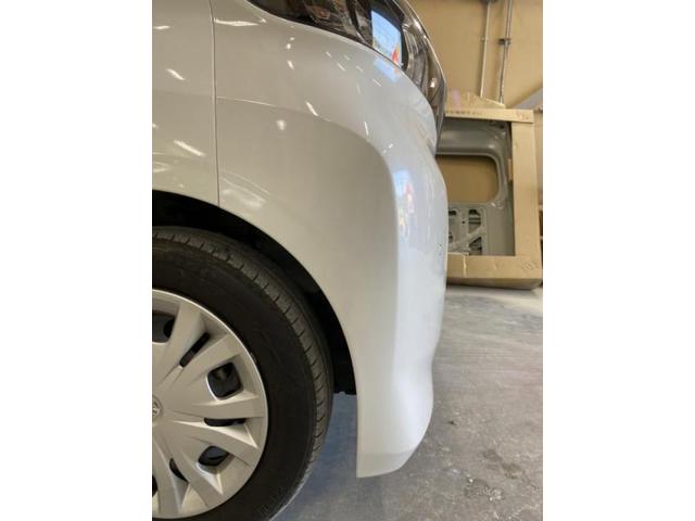 日産　ルークス　バンパーキズ・へこみ直し　甲賀市　板金塗装　カーコンビニ倶楽部