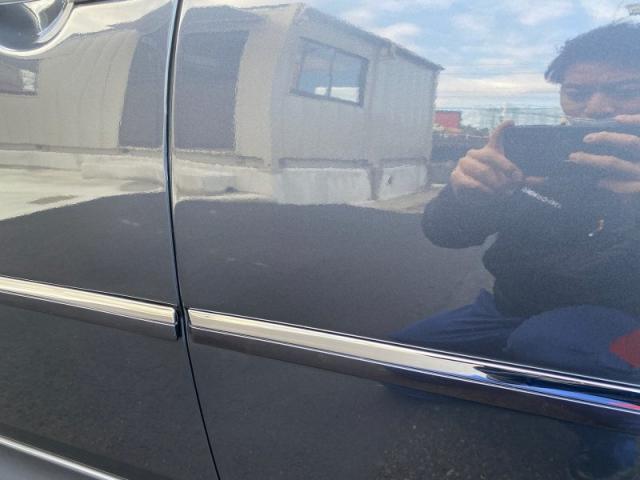 日産　フーガ　左前後ドア　大破　キズ・へこみ直し　三養基郡カーコンビニ倶楽部