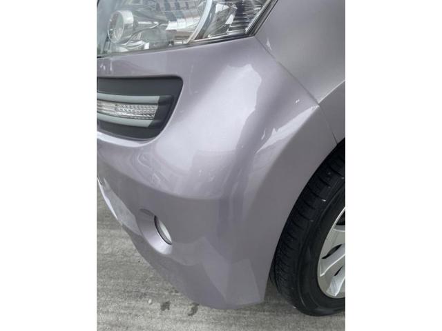 ダイハツ　クー　前タイヤの上（フェンダー）　キズ・へこみ直し　佐賀市　板金塗装