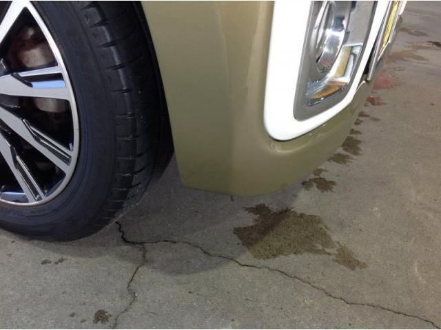 ダイハツ　ウェイク　フロントバンパー　キズ・へこみ直し　佐賀市板金塗装　カーコンビニ倶楽部