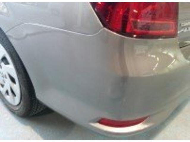 トヨタ　カローラ　リヤバンパーとその横クォーター　キズ・へこみ直し　佐賀市板金塗装