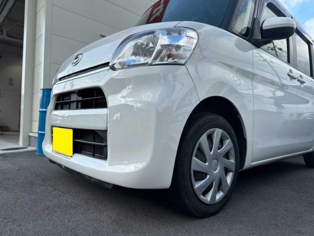 ダイハツ　タント　バンパー割れ　キズ・へこみ直し
