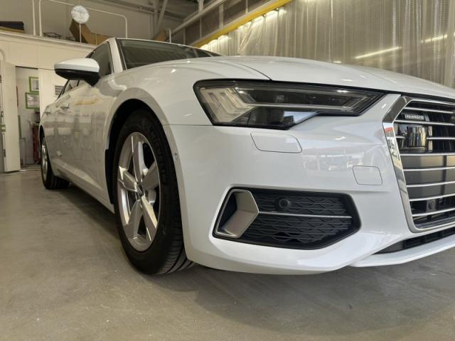 アウディ　Ａ６　輸入車バンパーキズ・へこみ直し