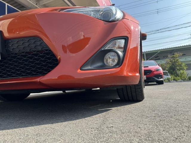 トヨタ 86 バンパー キズ・へこみ直し 大阪市住之江区 板金塗装