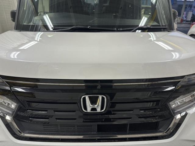 ホンダ N-BOXカスタム ボンネット キズ・へこみ直し カーコンビニ倶楽部 板金塗装