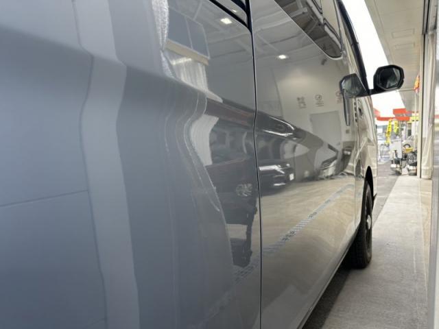 日産 キャラバン 右クォーター えくぼキズ・へこみ直し 大阪市カーコンビニ倶楽部