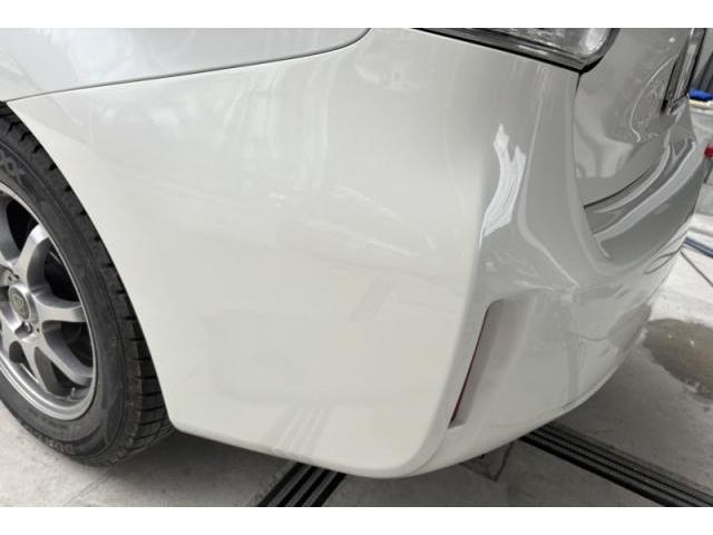 トヨタ プリウスα リアバンパーキズ・へこみ直し 宇部市