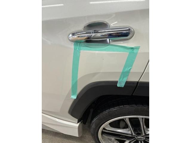 トヨタ RAV4 後ろドア キズ・へこみ直し 宇部市 カーコンビニ倶楽部