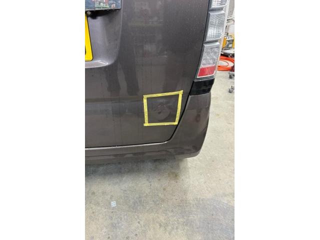 ホンダ N-BOX トランクのキズ・へこみ直し 宇部市 カーコンビニ倶楽部