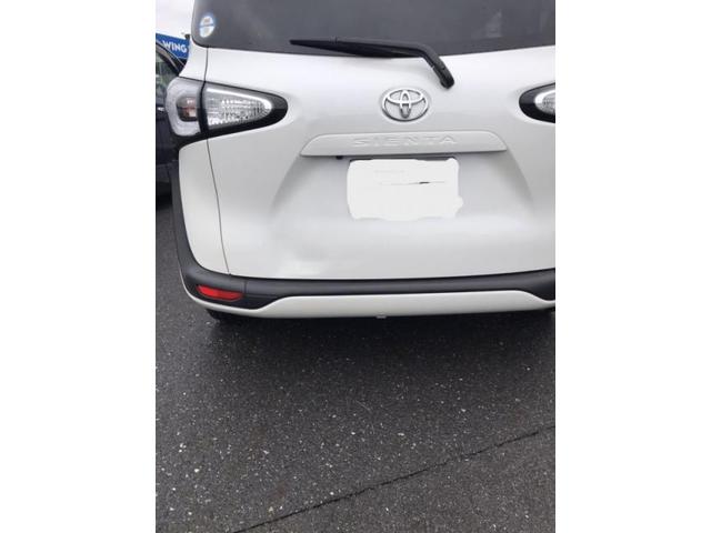 トヨタ シエンタ トランクのキズ・へこみ直し 宇部市 カーコンビニ倶楽部