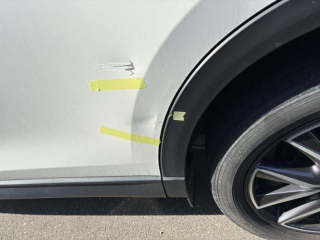 マツダ　ＣＸ－５　後ろのドアキズ・へこみ直し　宇部市　カーコンビニ倶楽部