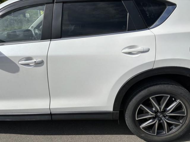 マツダ　ＣＸ－５　後ろのドアキズ・へこみ直し　宇部市　カーコンビニ倶楽部