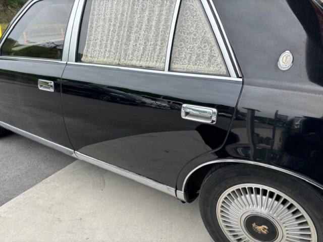 トヨタ センチュリー 後ろのドアキズ・へこみ直し 宇部市 カーコンビニ倶楽部