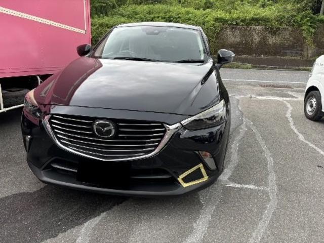 マツダ CX-5 フロントバンパーキズ・へこみ直し 宇部市 カーコンビニ倶楽部