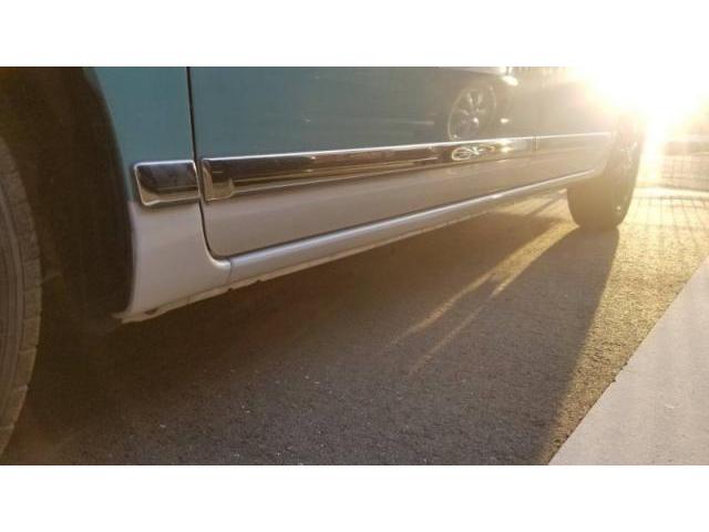 ダイハツ ムーヴキャンバス ドアの下サイドシルキズ・へこみ直し 宇部市