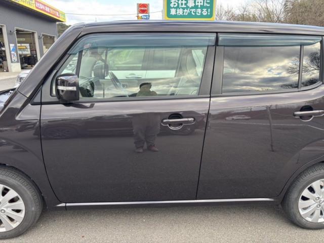 日産 モコ 車両保険使用修理 ドア交換ほか板金 キズ・へこみ直し 宇部市 カーコンビニ倶楽部