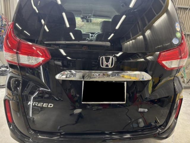 ホンダ フリード トランク(リヤゲート)キズ・へこみ直し 宇部市 カーコンビニ倶楽部