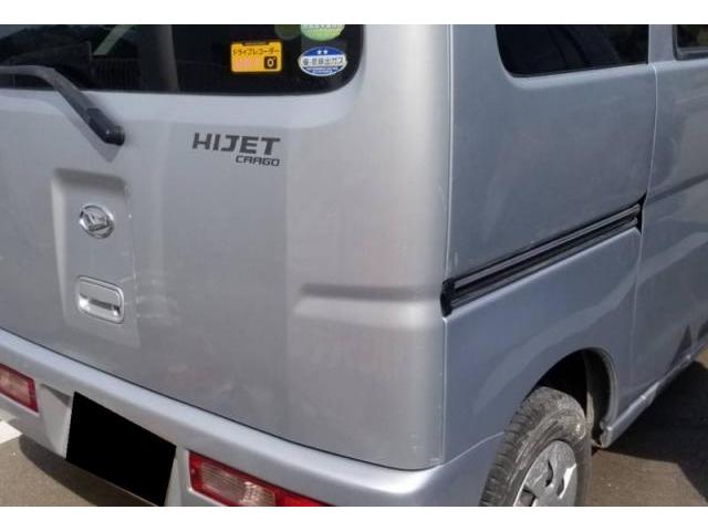 ダイハツ ハイゼットカーゴ リアバンパー・クォーター(リヤタイヤ上)キズ・へこみ直し 宇部市