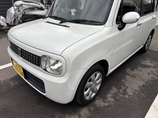 スズキ　アルトラパン　リサイクル部品で交換　修理代を抑える　バンパーほかキズ・へこみ直し　宇部市