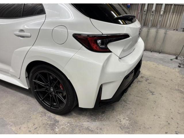 トヨタ　カローラスポーツ　リヤバンパーキズ・へこみ直し　宇部市カーコンビニ倶楽部