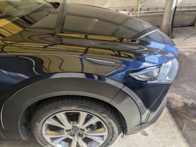 マツダ　ＣＸ－３０　フロントバンパーキズ・へこみ直し　横浜市カーコンビニ倶楽部