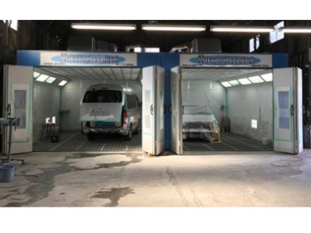 塗装ブーツも完備です。安心してご相談下さい