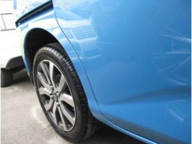 ダイハツ　タント　スライドドアへこみ　板金塗装しました！　気になるキズヘコミいつでもご相談下さい。福岡市西区