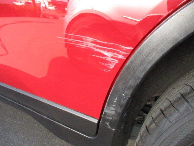 日産　エクストレイル　ドアのキズヘコミ修理お任せ下さい！　福岡市西区　カーコンビニ倶楽部　プライム自動車工業㈱（福岡野方店）