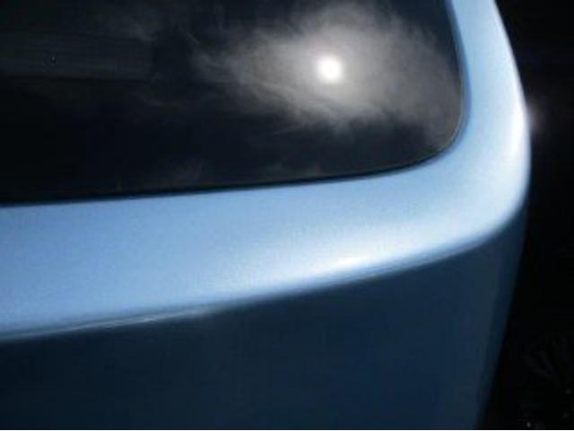 スズキ アルト 自転車と接触 トランク(バックドア)キズ・へこみ直し 福岡市西区