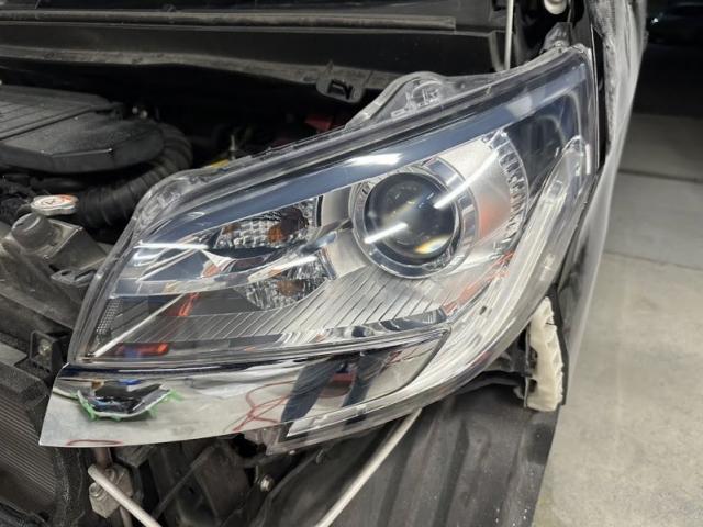 日産　デイズルークス　驚きの違い！　ヘッドライトの黄ばみどうにかしたい！　ヘッドライトコーティング施工はいかがですか？　福岡市西区　