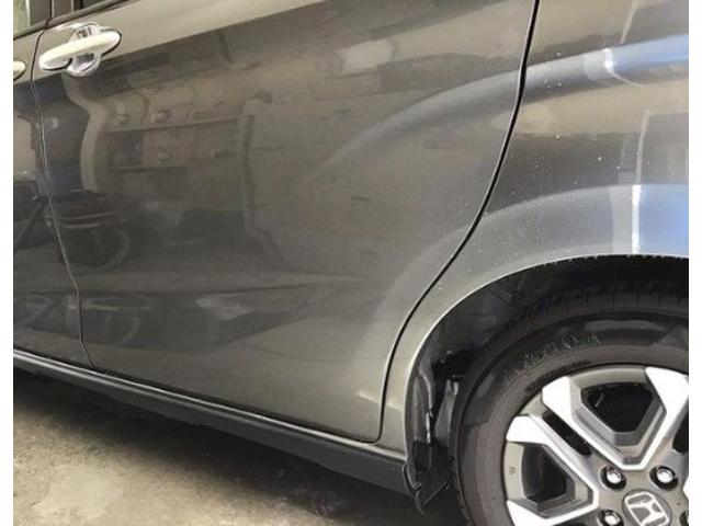 ホンダ フリード スライドドドアブロック接触キズ・へこみ直し 福岡市西区 カーコンビニ倶楽部