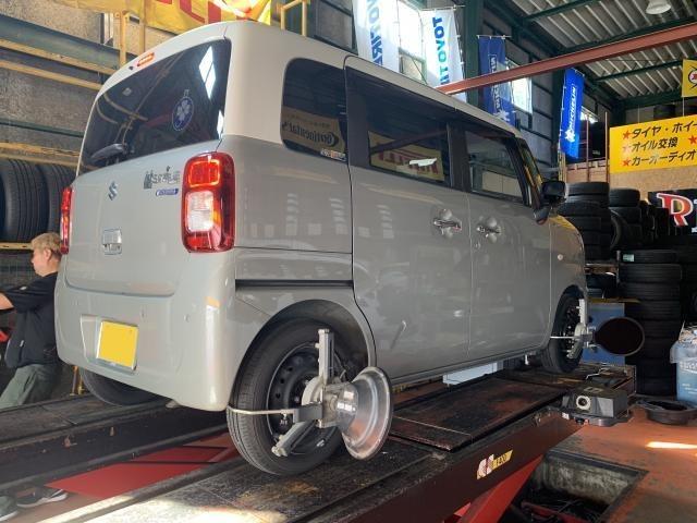 スズキ　ワゴンＲスマイル　アライメント　姶良市　加治木　蒲生　鹿児島市　霧島市　国分　隼人　溝辺　日置市　薩摩川内市　さつま町　鹿屋市　他地域のお客様も大歓迎です！