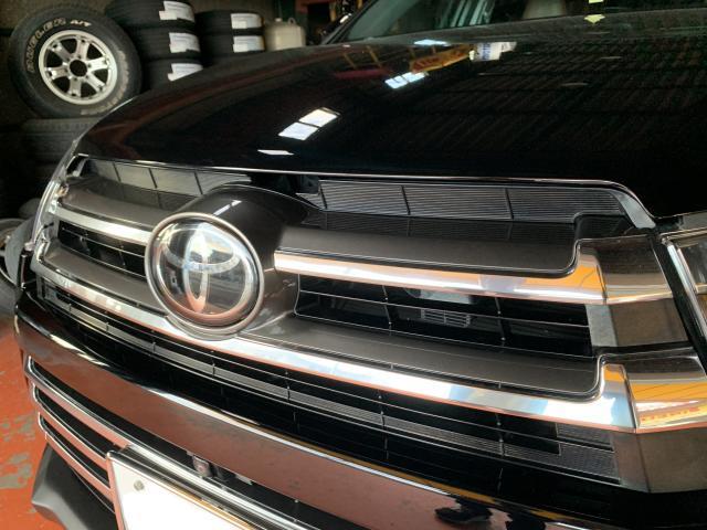 米国トヨタ　ハイランダー　エンブレム・ヘッドライトコーティング、ボディコーティング
姶良市　加治木　蒲生　鹿児島市　霧島市　国分　隼人　溝辺　日置市　薩摩川内市　さつま町　鹿屋市　他地域のお客様も大歓迎です！