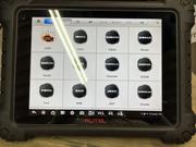 コンピューター診断機も完備しております。修理箇所を早期特定し、修理、整備致します。