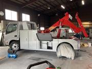 レッカー車製作も行っており、全国のレッカー業者様からの相談も多数あります。