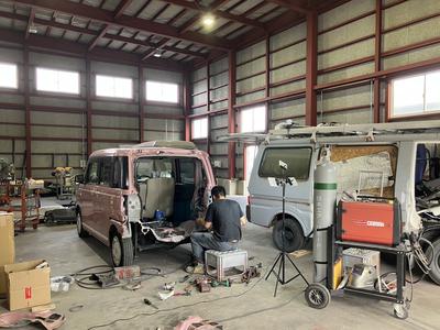 キズへこみ直し・鈑金塗装