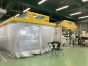 塗装ブースも完備　熟練技術を持ったスタッフが一台一台キレイに修理・仕上げさせて頂きます。