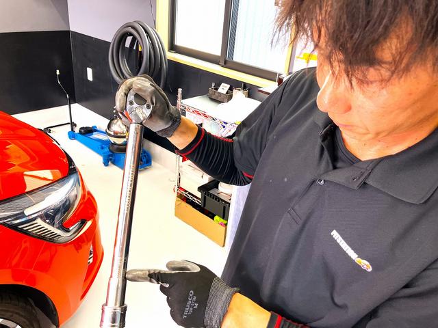 車種毎の「締付トルク」にも対応しています