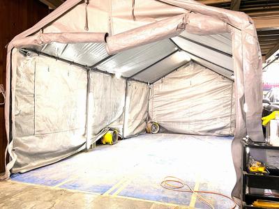 自社内に塗装ブースを完備★