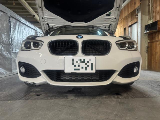 ＢＭＷ １シリーズ キズ・へこみ直し 傷修理 えぐれ修理 自損事故板金塗装 板金修理 代車無料 板金見積もり無料 名古屋市西区 名古屋市 清須市 春日井市 長久手市 瀬戸市 尾張旭市 カスタム