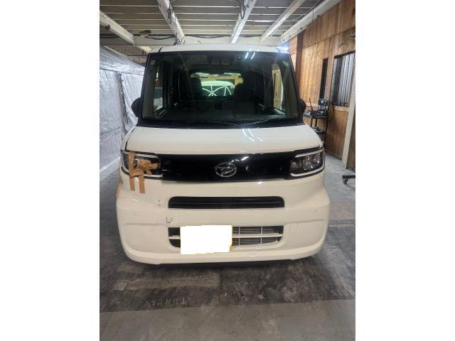 ダイハツ タント キズ・へこみ直し 傷修理 えぐれ修理 自損事故板金塗装 板金修理 代車無料 板金見積もり無料 名古屋市西区 名古屋市 清須市 春日井市 長久手市 瀬戸市 尾張旭市 カスタム