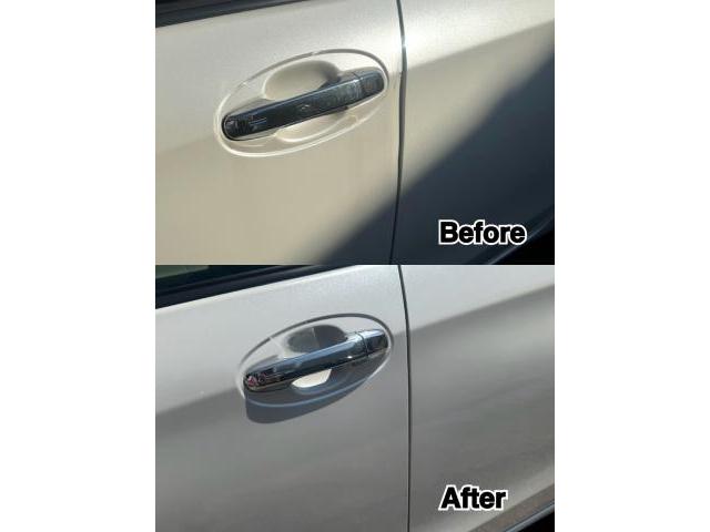 トヨタ ヴィッツ キズ・へこみ直し 名古屋市 名古屋市西区 清須市 春日井市 瀬戸市 尾張旭市 長久手市 鈑金塗装 カスタム 見積もり無料 代車無料