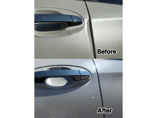 トヨタ ヴィッツ キズ・へこみ直し 名古屋市 名古屋市西区 清須市 春日井市 瀬戸市 尾張旭市 長久手市 鈑金塗装 カスタム 見積もり無料 代車無料