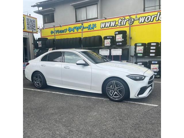 メルセデス・ベンツ　Ｃ200　中古タイヤ　ブリヂスト エコピアNH200 225/45R18　2本交換【福山市　府中市　神石高原町　井原市　笠岡市　持込でのタイヤ交換大歓迎受付中！Web予約もOK！！】