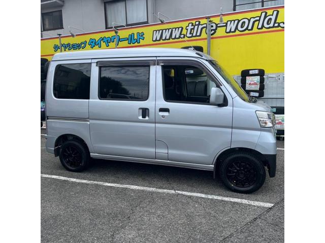 ダイハツ　ハイゼットバン　新品タイヤ　ブリヂストン ブリザック VRX3 155/70R12　4本交換【福山市　府中市　神石高原町　井原市　笠岡市　持込でのタイヤ交換大歓迎受付中！Web予約もOK！！】