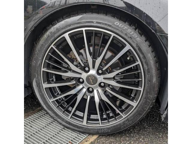 トヨタ　クラウン　中古ホイール　ヴェルサンディ 18インチ8J　4本交換【福山市　府中市　神石高原町　井原市　笠岡市　持込でのタイヤ交換大歓迎受付中！Web予約もOK！！】