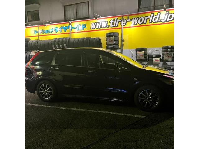 ホンダ　ストリーム　中古スタッドレスタイヤ　ダンロップ ウィンターマックスWM02 205/60R16　ホイールセット　4本交換【福山市　府中市　神石高原町　井原市　笠岡市　持込でのタイヤ交換大歓迎受付中！Web予約もOK！！】