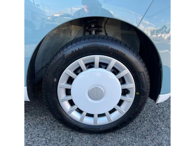 ダイハツ　ムーヴキャンバス　新品タイヤ　ミネルバ　オールシーズンマスター 155/65R14　4本交換【福山市　府中市　神石高原町　井原市　笠岡市　持込でのタイヤ交換大歓迎受付中！Web予約もOK！！】